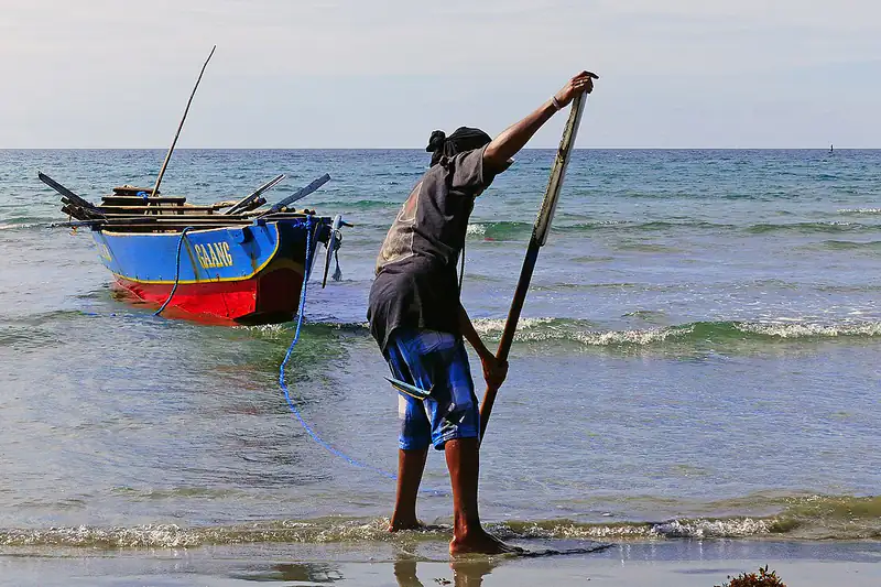 Fishing boat Ilocos Norte, Philippines